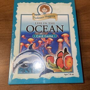 Outset Media Professor Noggin Life In The Ocean Card Game Trivia Educational